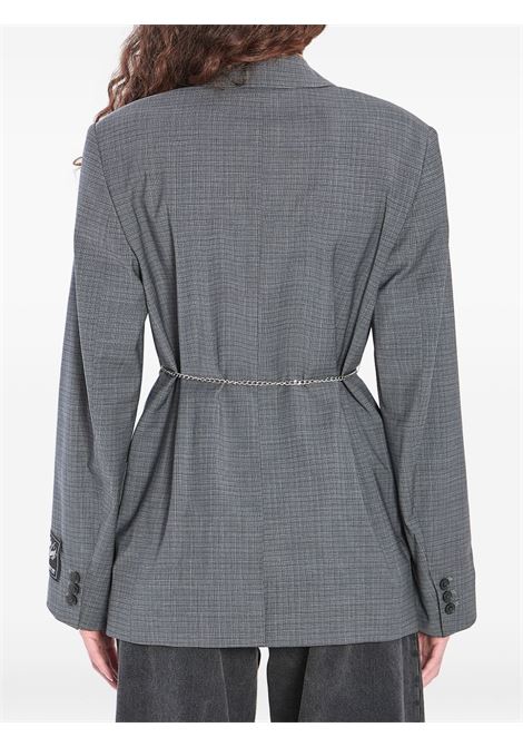Grey detachable chain-link blazer Alexander Wang - women ALEXANDER WANG | 1WC3252663085